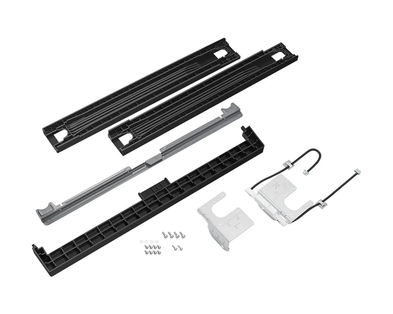Samsung - SKK-9MCV Front-load Laundry Stacking Kit in Black - SKK-9MCV Black