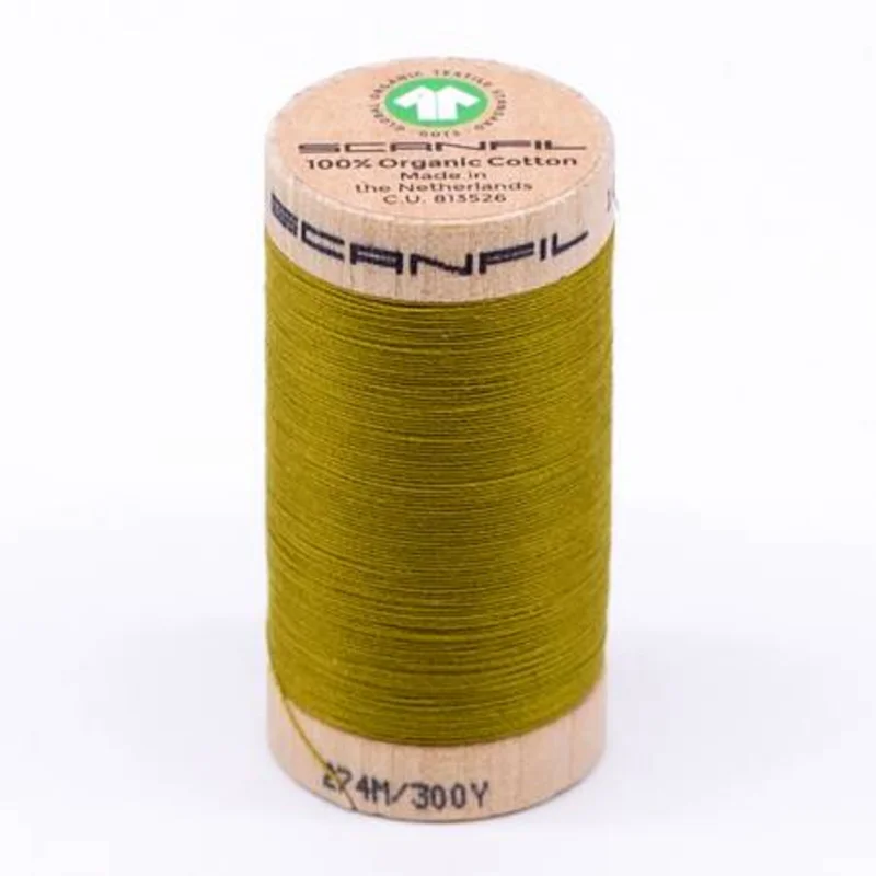 Scanfil: Organic Cotton Thread 30wt- Green Envy 4823
