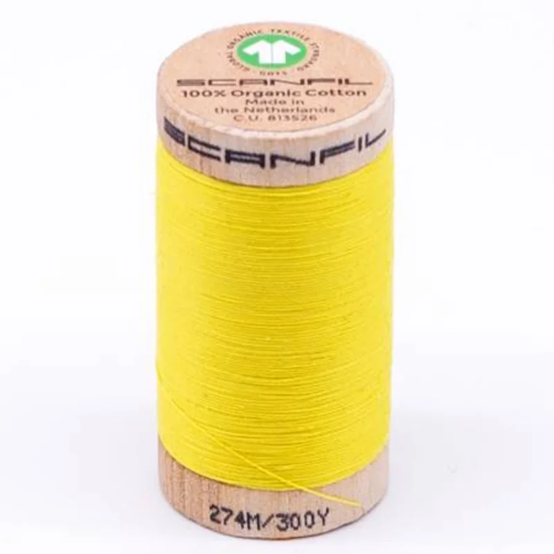 Scanfil: Organic Cotton Thread 30wt- Illuminating 4803