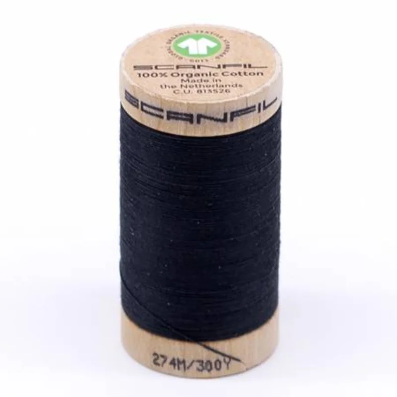 Scanfil: Organic Cotton Thread 30wt- Vulcanic Ash 4833