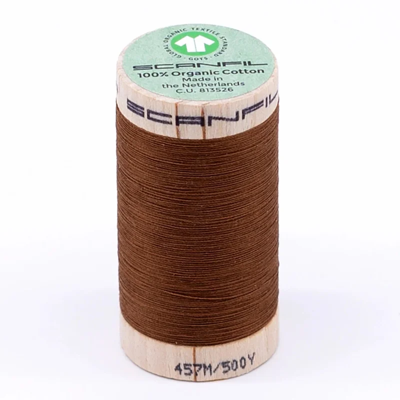 Scanfil: Organic Cotton Thread 50wt- Cathay Spice 4827