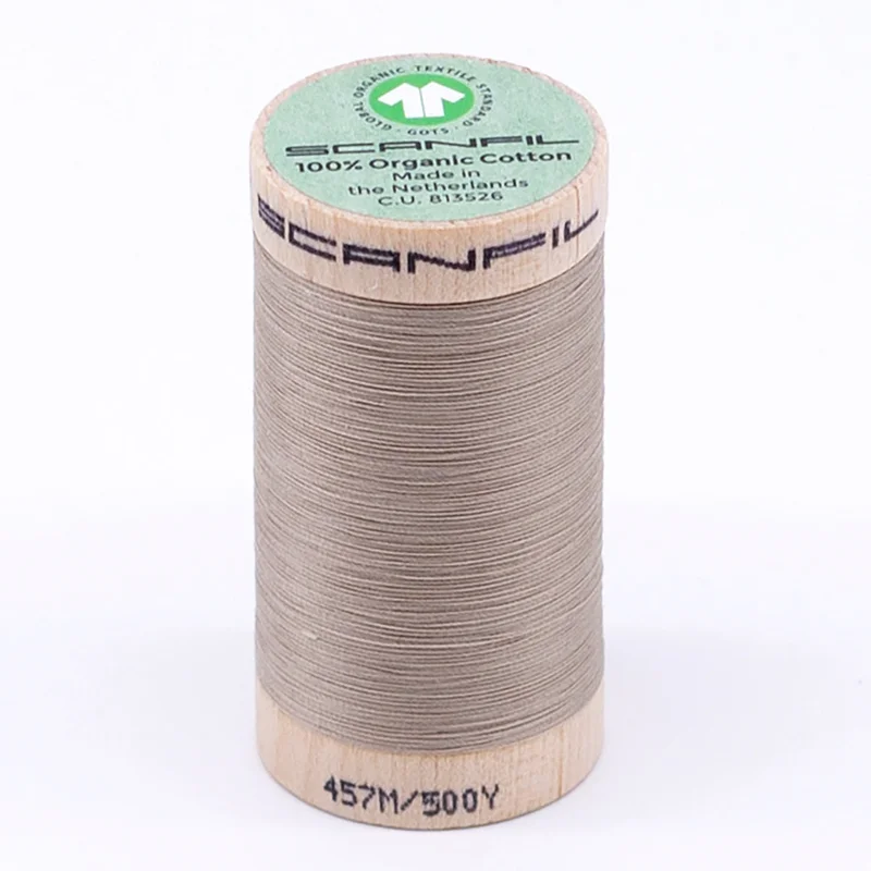 Scanfil: Organic Cotton Thread 50wt- Crockery 4825