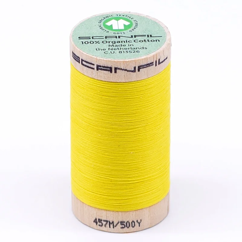 Scanfil: Organic Cotton Thread 50wt- Illuminating 4803
