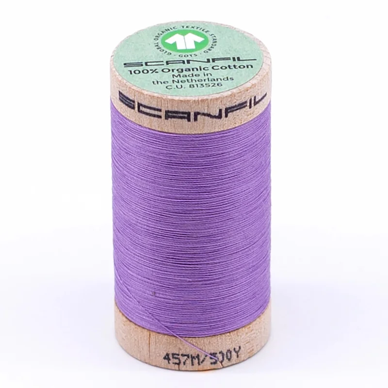 Scanfil: Organic Cotton Thread 50wt- Regal Orchid 4812
