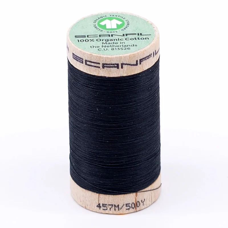 Scanfil: Organic Cotton Thread 50wt- Vulcanic Ash 4833