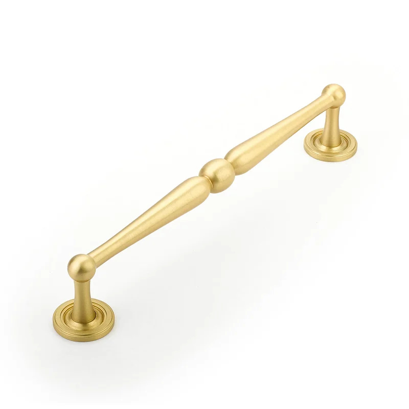 Schaub and Company - Atherton Collection - Cabinet/Appliance Pulls w/ Plain Footplates