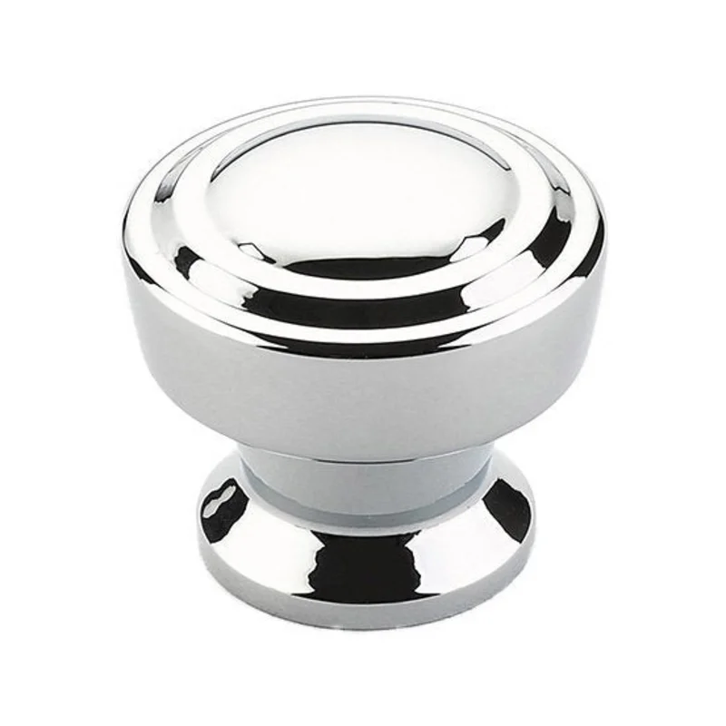 Schaub and Company - Menlo Park Collection - Stepped Round Cabinet Knob
