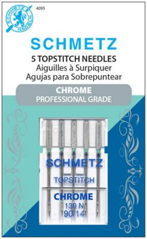 SCHMETZ: Chrome Topstitch- 90/14