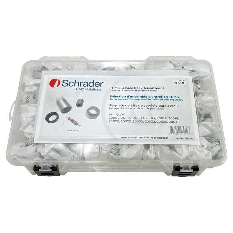 Schrader 20798 TPMS Service Kit, 12 Kit Type (96 Kits)