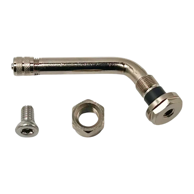 Schrader 57009 Heavy-Duty TPMS Valve Stem TR554D, Clamp-In, 60 Bend