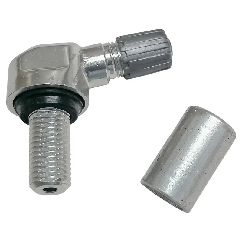 Schrader Angled Stem Valve Kit/Service Pack for 33900 EZ-sensor 90 Light Gray