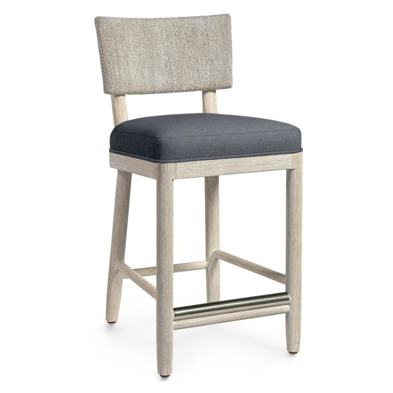 Seagrove 24" Counter Stool, Blue Slate