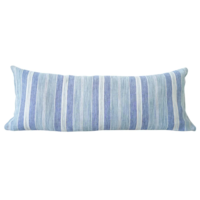 Seascape Pillow, Aqua 12" x 48"