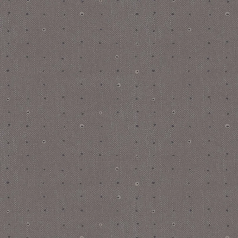 Seedling by Katarina Roccella: Seeds- Pewter (1/4 Yard)