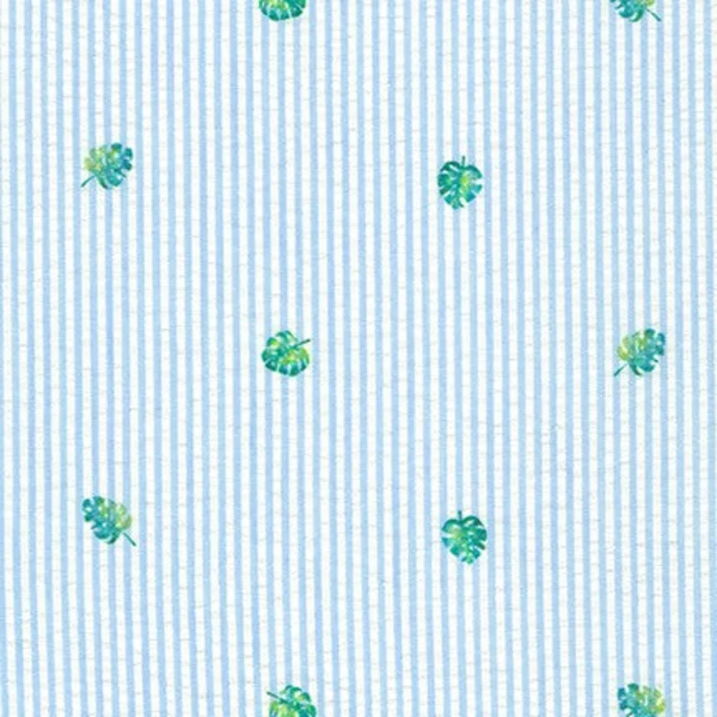 Seersucker Coast Prints - Blue (1/4 Yard)