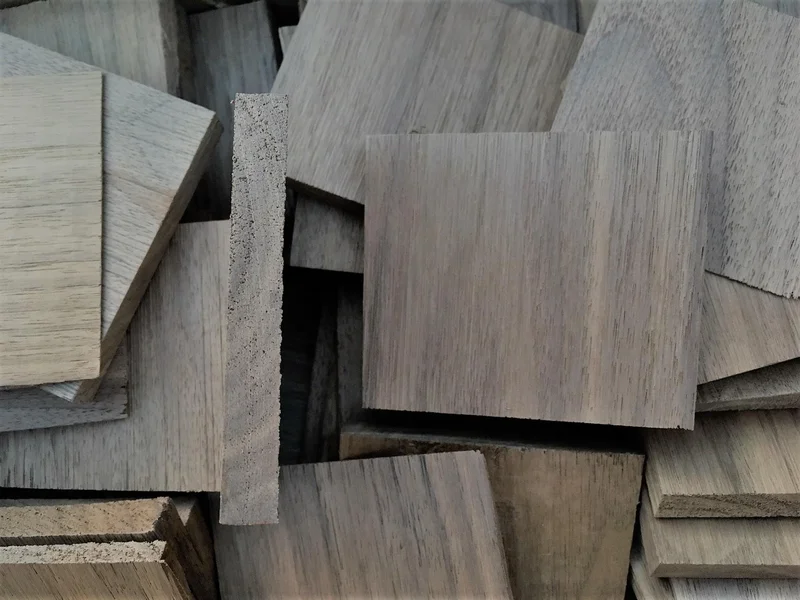 Select Walnut Double Bit Axe Wedges By The Piece