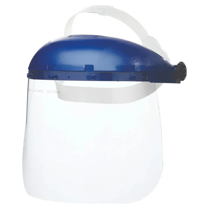 Sellstrom 39010 Blue Crown Face Shield (Pin-Lock)