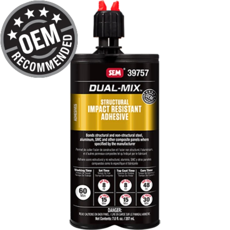 SEM DUAL-MIX STRUCTURAL IMPACT RESISTANT ADHESIVE