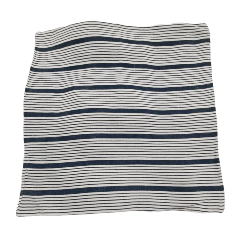Seven Stripe- Luna Blue, 22" x 22"