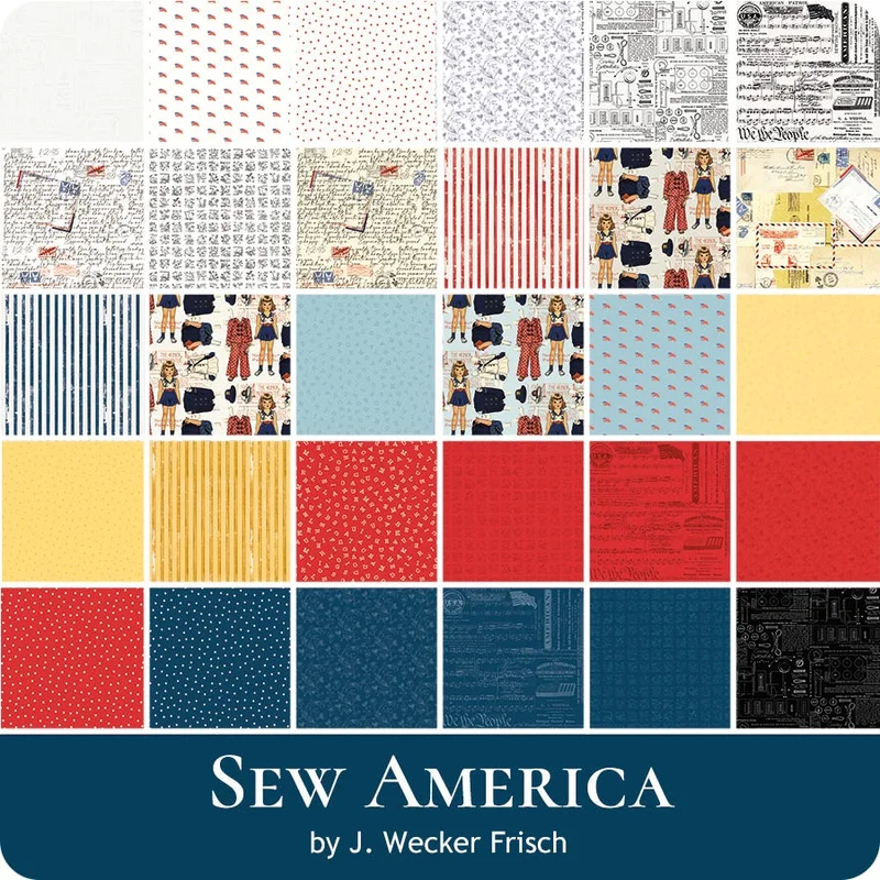 SEW AMERICA: One-Yard Pre-Cuts