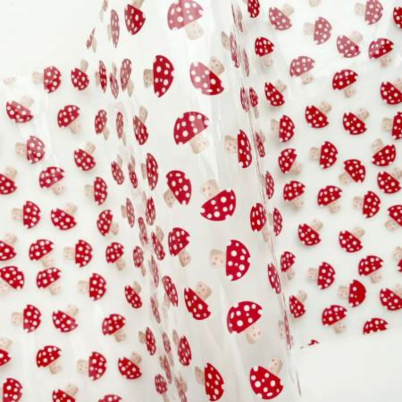Sew HungryHippie: Mushroom Clear Vinyl