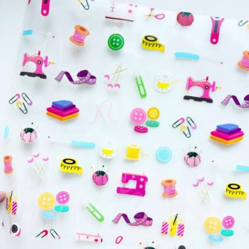SEW HUNGRYHIPPIE: Sewing Notions Clear Vinyl