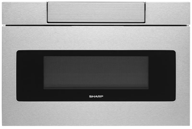 Sharp - 1.2 cu. Ft Built In Microwave in Stainless - SMD3077ASC Stainless