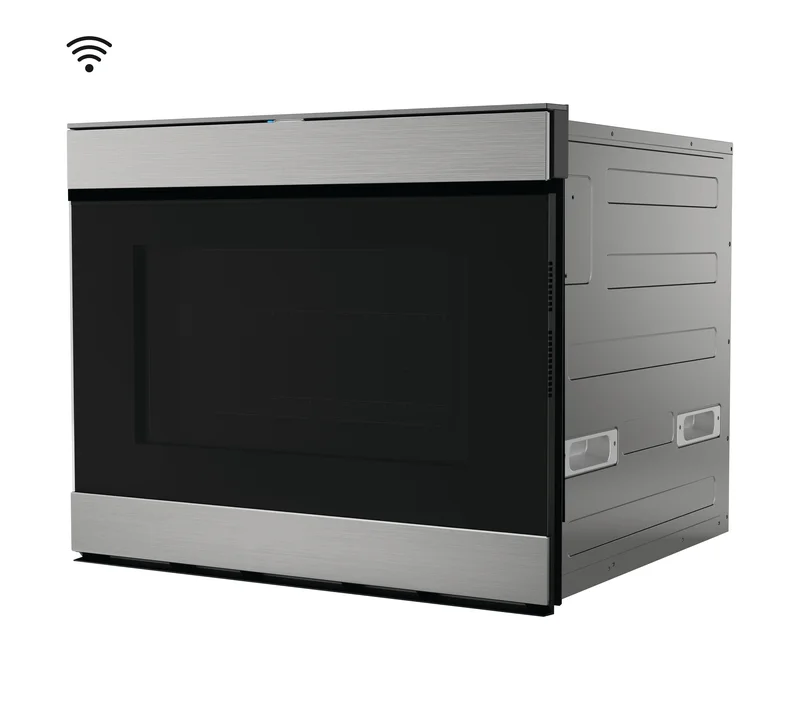 Sharp - 1.4 cu. Ft Built In Microwave in Stainless - SMD2499FSC Stainless