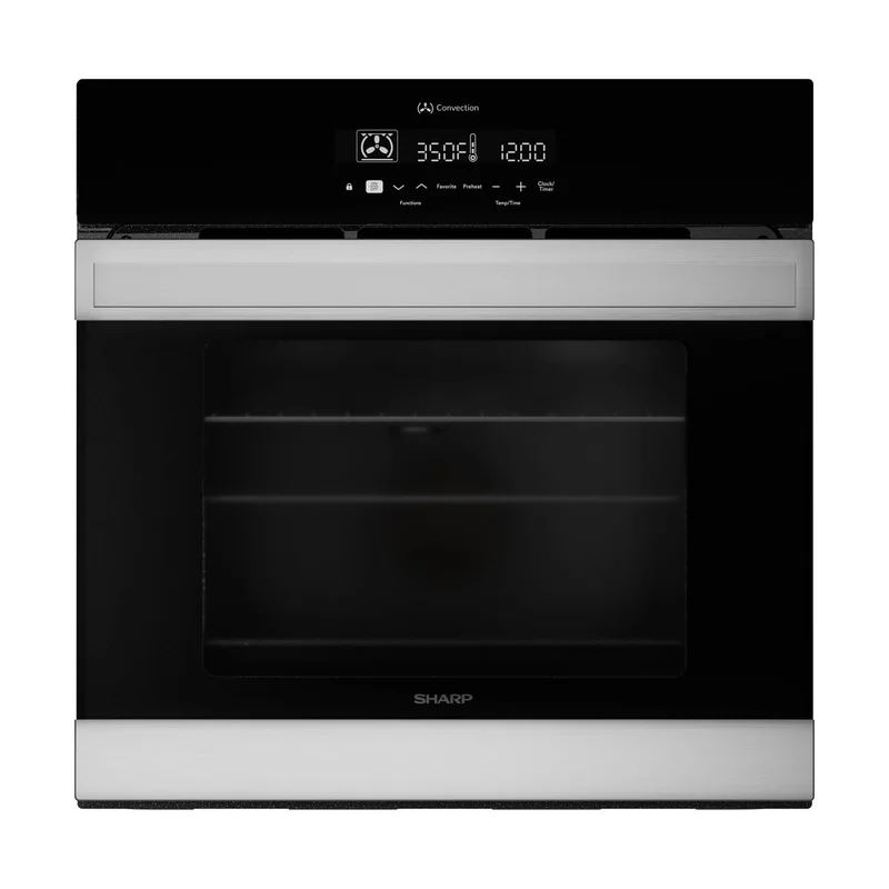 Sharp - 32.2 cu. ft Single Wall Oven in Stainless - SWA2450GS Stainless