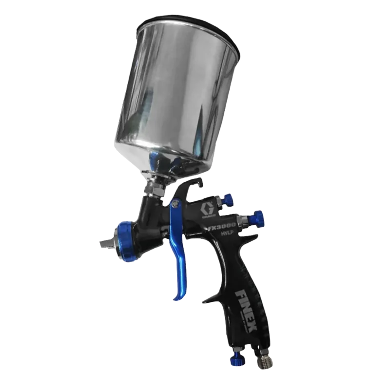 SHARPE MANUFACTURING 288882 FINEX FX3000 GRAVITY FEED HVLP SPRAY GUN WITH 1.8MM NOZZLE