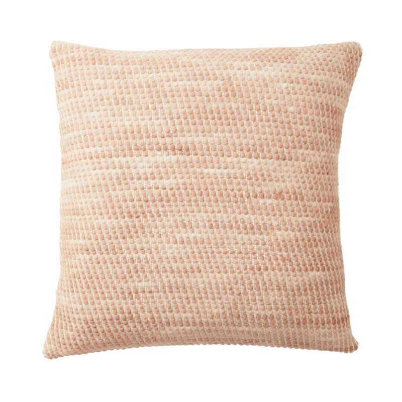 Sheila Pillow, Salmon, 18" x 18"
