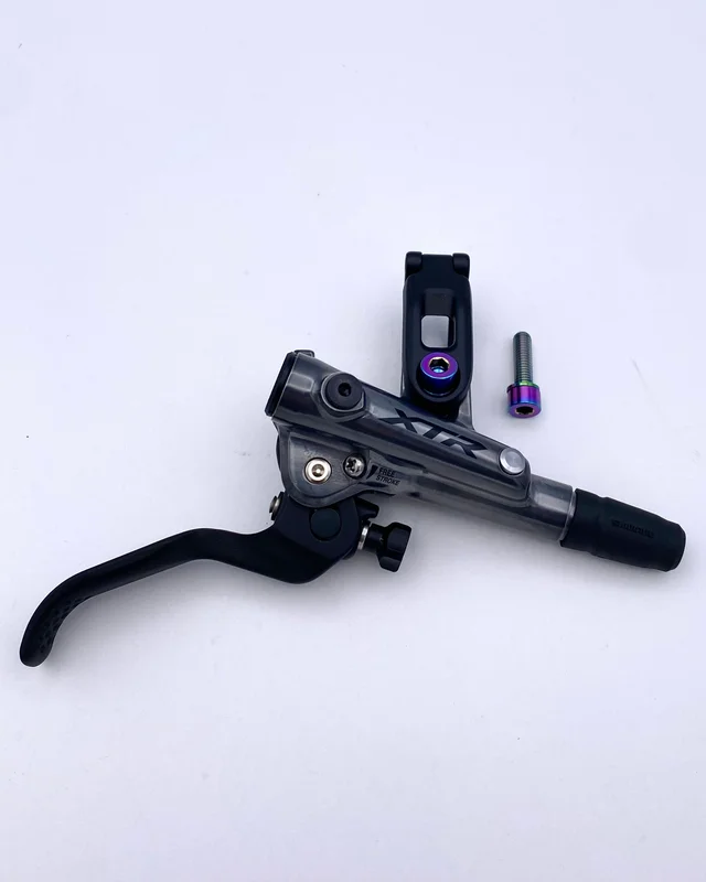 Shimano Brake Clamp Bolt - Single Bolt - Titanium Rainbow