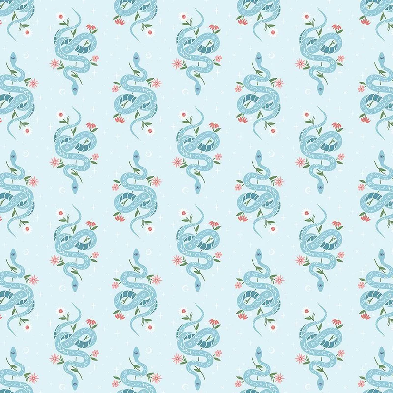 SHIMMER: Don't Hiss Me Off-Mist (1/4 Yard)