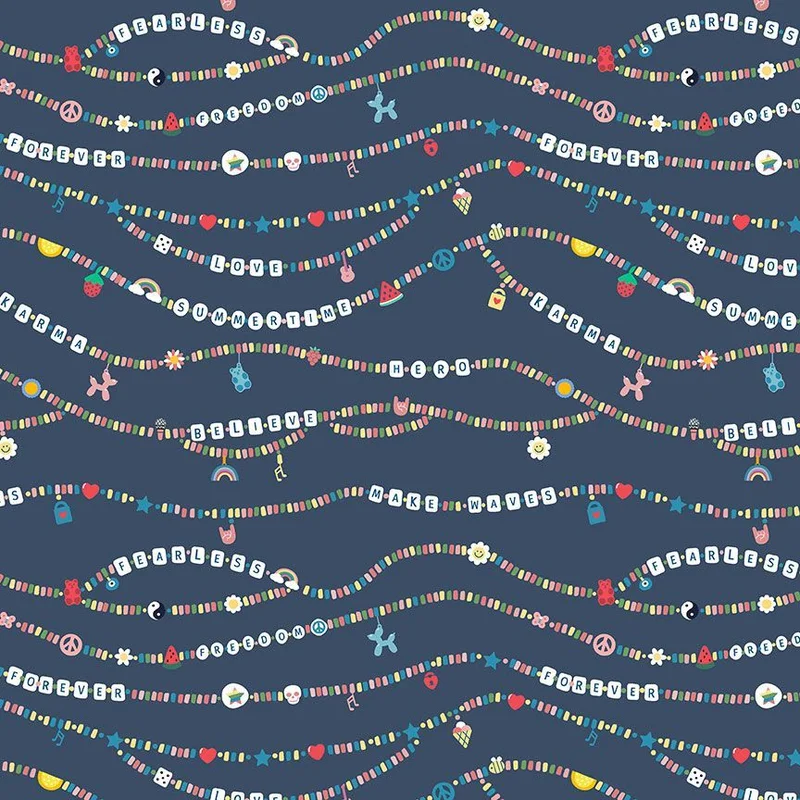 SHIMMER: Friendship Bracelets-Iris (1/4 Yard)