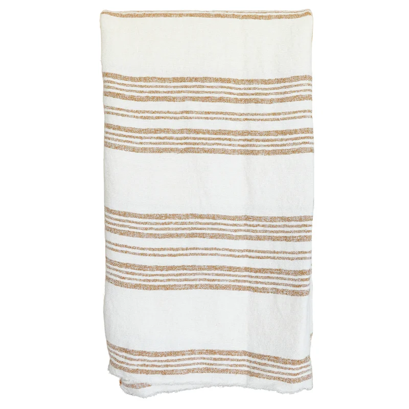 Sienna Ochre Oversized Throw, 56" x 96"