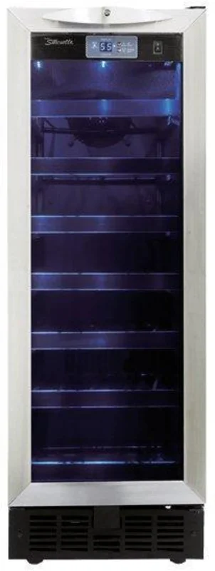 Silhouette - 12 Inch 2.5 cu. ft Built In / Integrated Refrigerator in Stainless - DWC276BLS Stainless