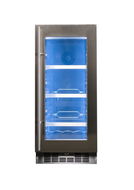 Silhouette - 14.9 Inch 3.3 cu. ft Beverage Centre Refrigerator in Stainless - SPRBC031D1SS Stainless