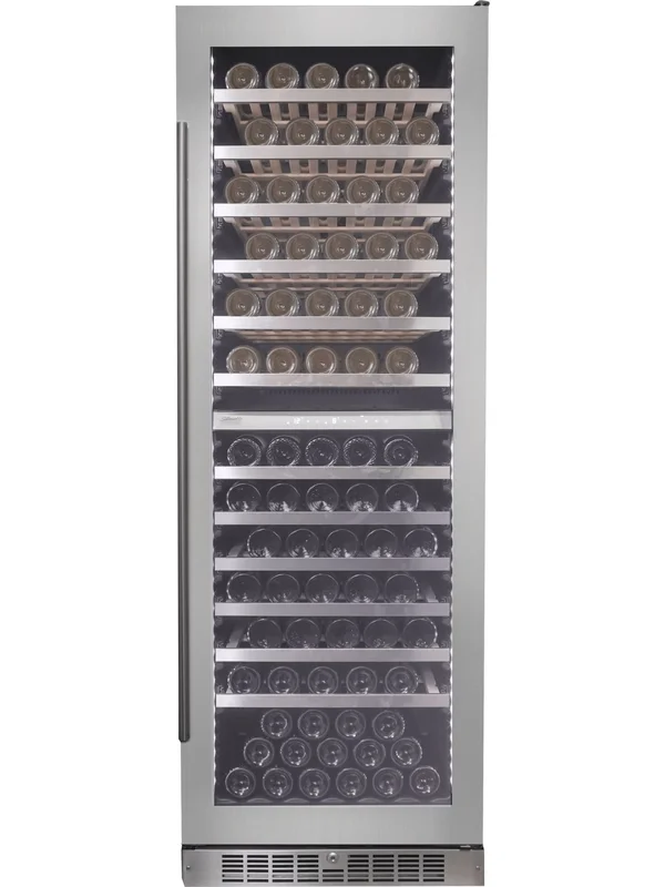 Silhouette - 23.4 Inch 129 Bottles Wine Fridge Refrigerator in Stainless - SPRWC140D1SS Stainless