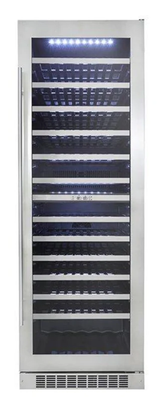 Silhouette - 23.43 Inch 14 cu. ft Built In / Integrated Refrigerator in Stainless - DWC140D1BSSPR Stainless