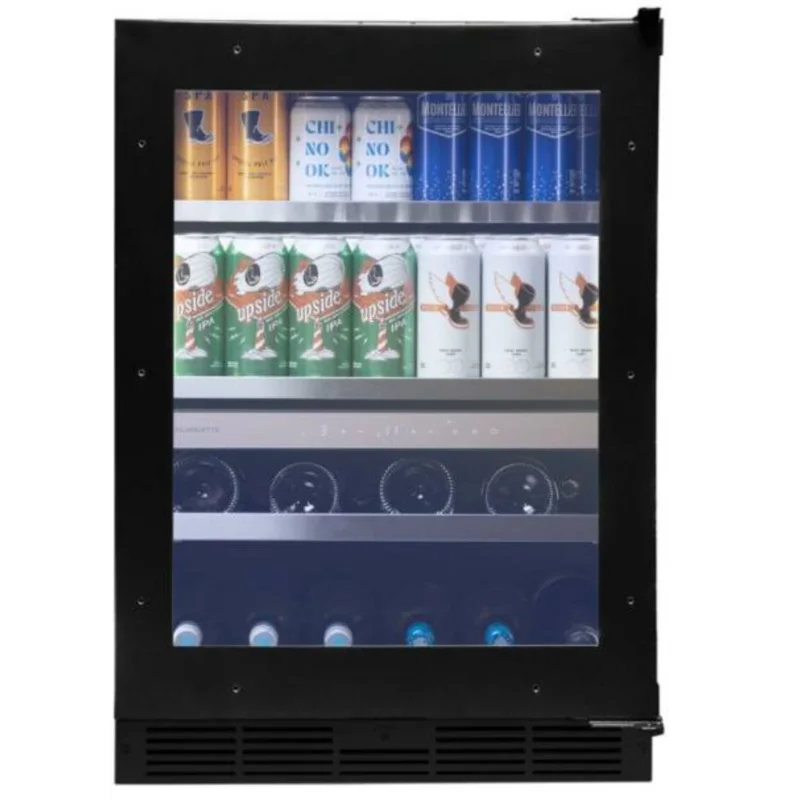 Silhouette - 23.8 Inch 4.8 cu. ft Built In / Wine and Beverage Centre Refrigerator in Panel Ready - SPRWBC052D3SS-P Panel Ready