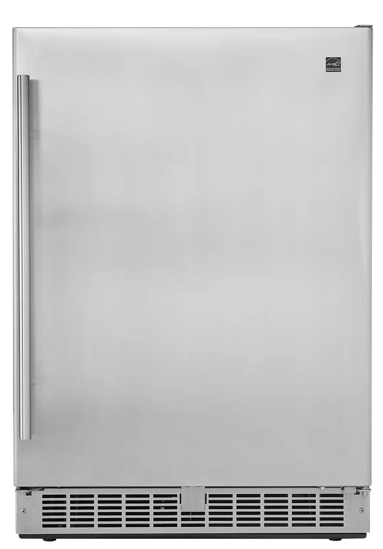 Silhouette - 23.8 Inch 5.5 cu. ft Built In / Integrated Refrigerator in Stainless - DAR055D1BSSPRO Stainless