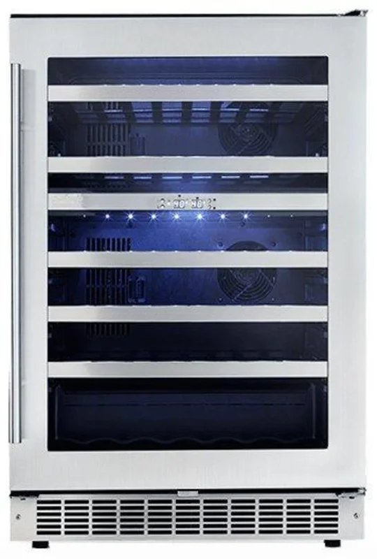 Silhouette - 23.82 Inch 5.3 cu. ft Built In / Integrated Refrigerator in Stainless - DWC053D1BSSPR Stainless