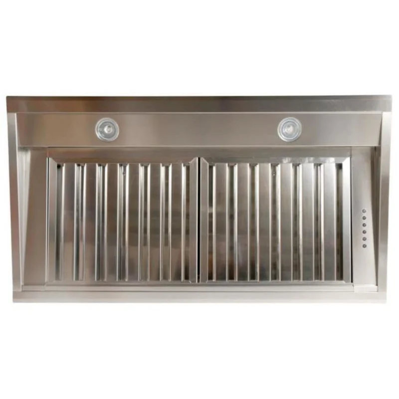 Sirius - 36 Inch 600 CFM Wall Mount and Chimney Range Vent in Stainless - SU90134X Stainless