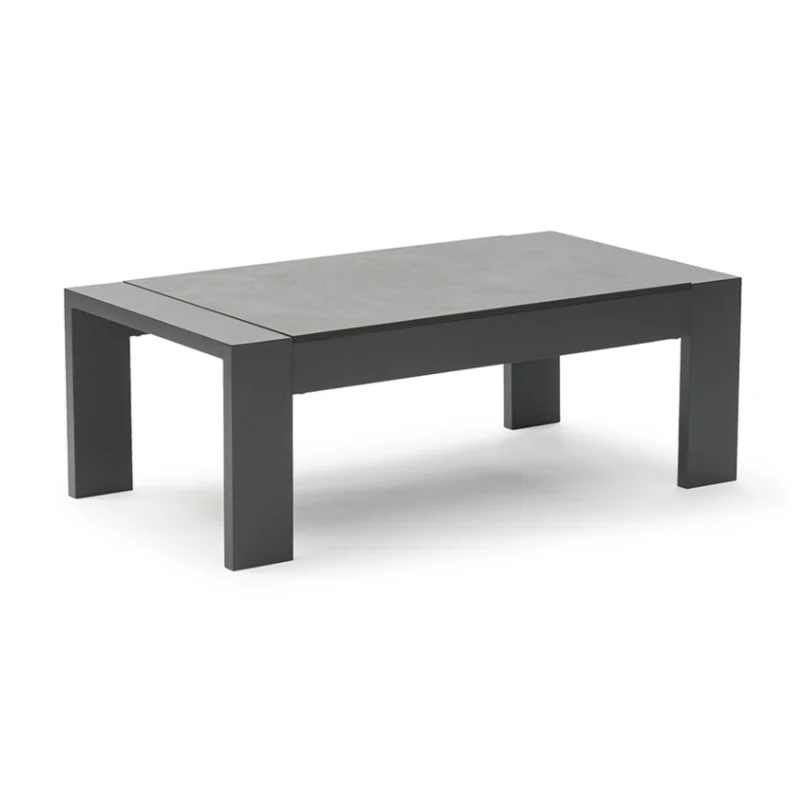 Sky Anthracite Coffee Table, 23.6W x 43.3L