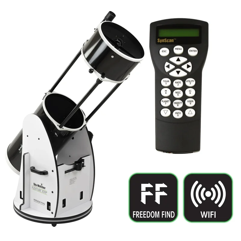 Sky-Watcher 12" Flextube Synscan 300P Go-To Collapsible Dobsonian Reflector S11820