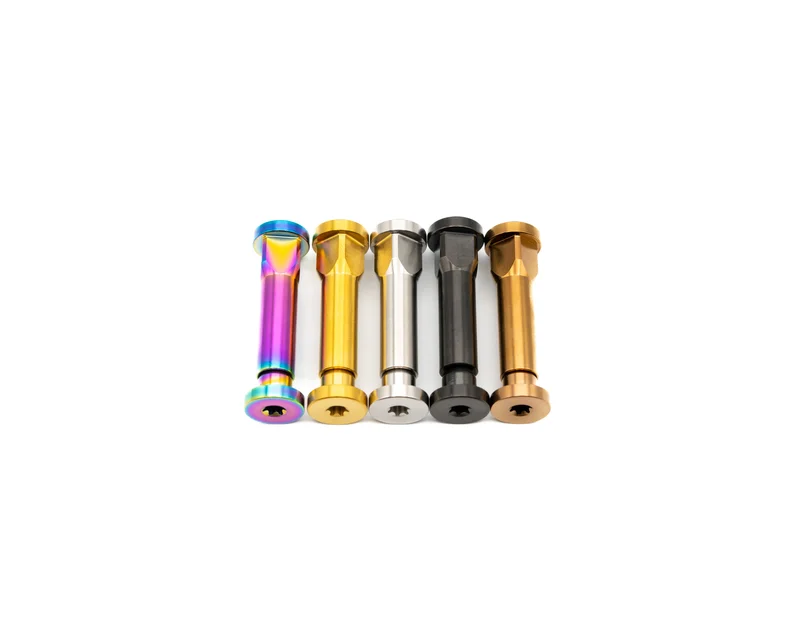 SL Speed Seatpost Clamp Bolt - Titanium Rainbow