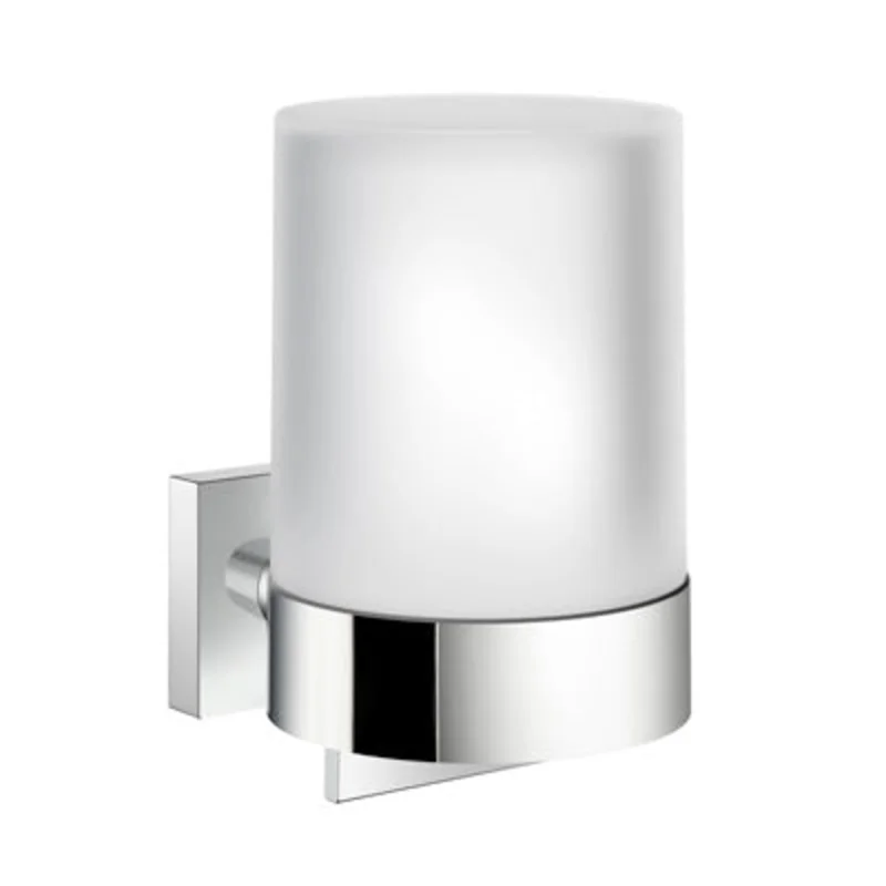 Smedbo - HOUSE Holder with Glass Soap Dispenser - RK361
