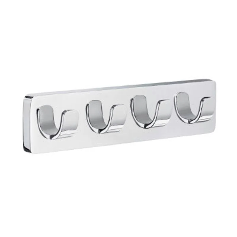 Smedbo - ICE Quadruple Towel Hook, Polished Chrome OK359