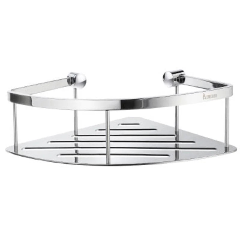 Smedbo - SIDELINE Design Corner Shower Basket, Solid Brass Construction - DK3031