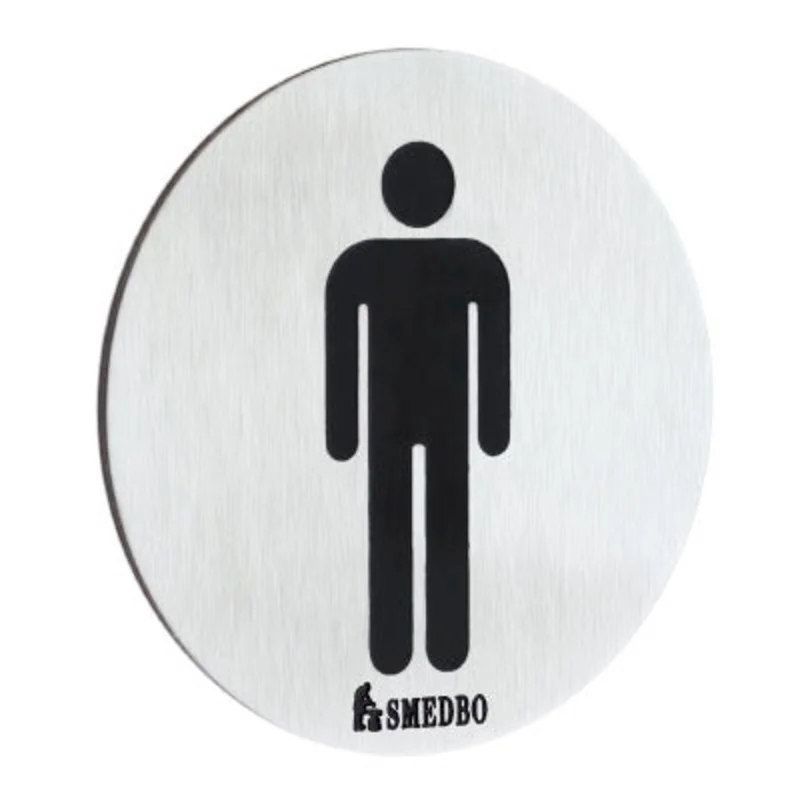 Smedbo - XTRA Toilet Sign Gentleman
